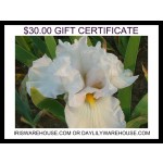 $30.00 Gift Certificate 